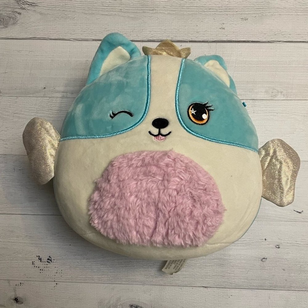 Squishmallow Corgi princess
